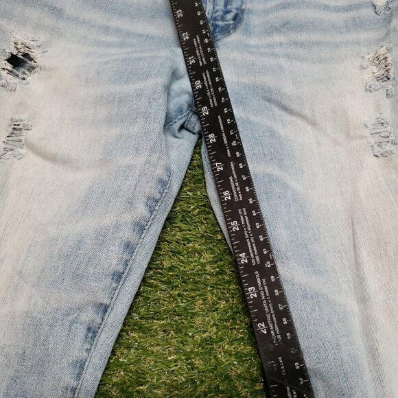 American Eagle Flex Athletic Fit Blue Stretch Denim Jeans Men’s Size 33x32 4753 - Picture 9 of 11